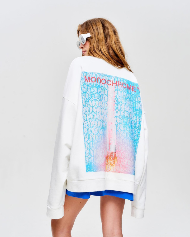 Natasha Kozyreva featured in  the Monochrome catalogue for Spring/Summer 2024