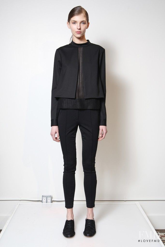 Anastasia Lagune featured in  the Aron Rose fashion show for Autumn/Winter 2014