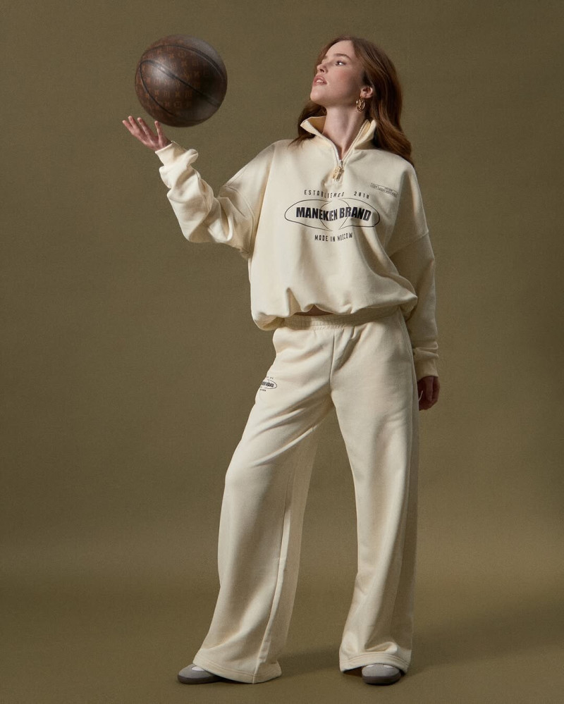 Natasha Kozyreva featured in  the Maneken Brand catalogue for Spring/Summer 2025