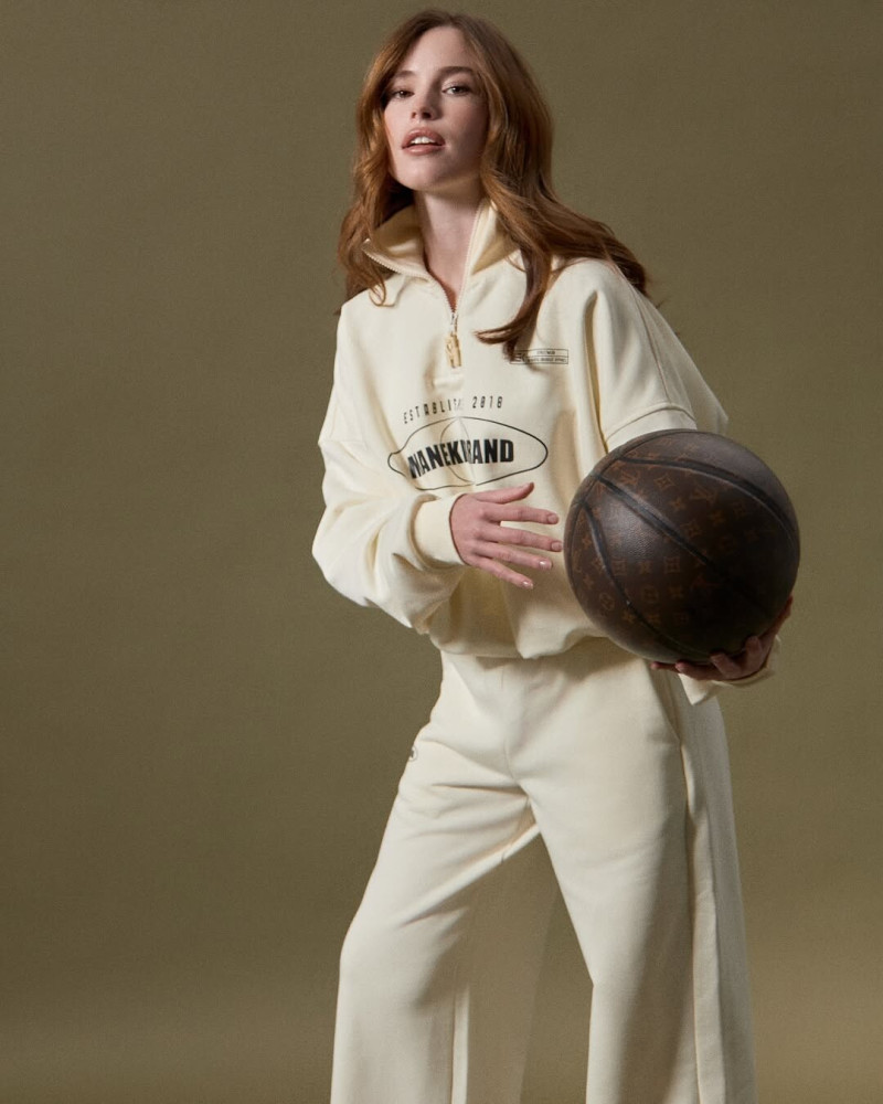 Natasha Kozyreva featured in  the Maneken Brand catalogue for Spring/Summer 2025