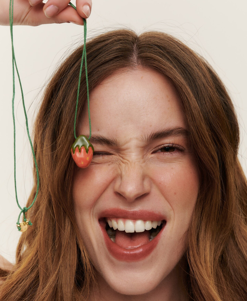 Natasha Kozyreva featured in  the Fiore advertisement for Summer 2025