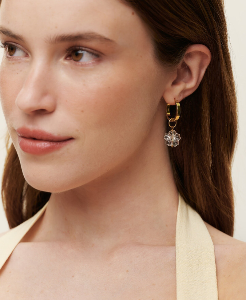 Natasha Kozyreva featured in  the Fiore advertisement for Summer 2025