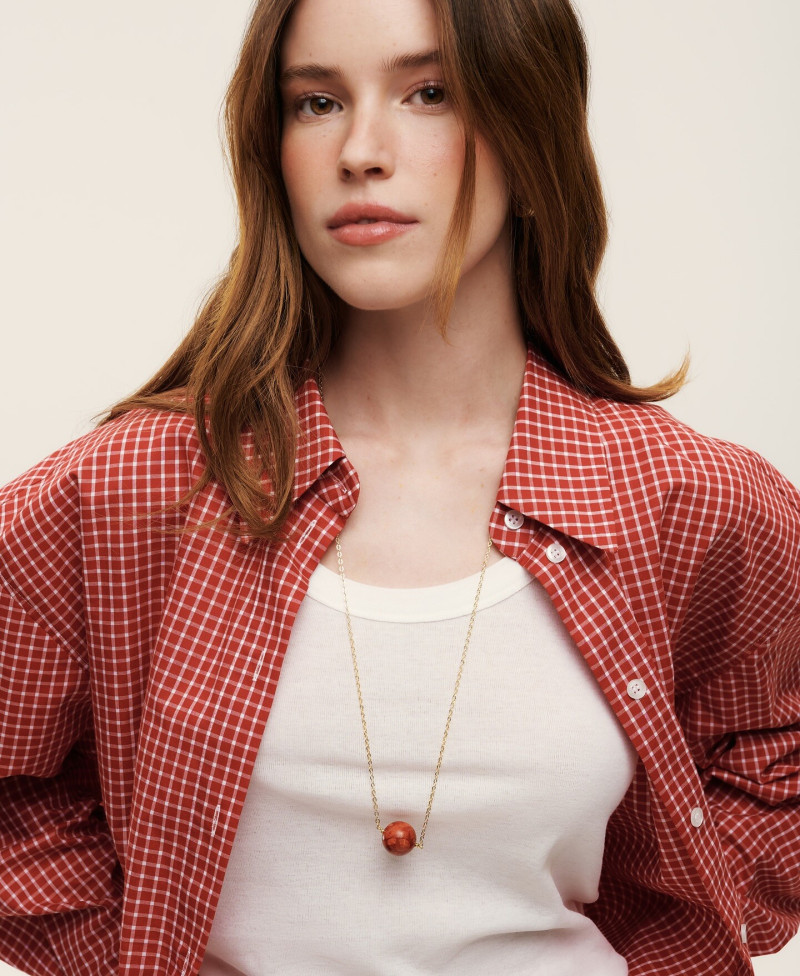 Natasha Kozyreva featured in  the Fiore advertisement for Summer 2025