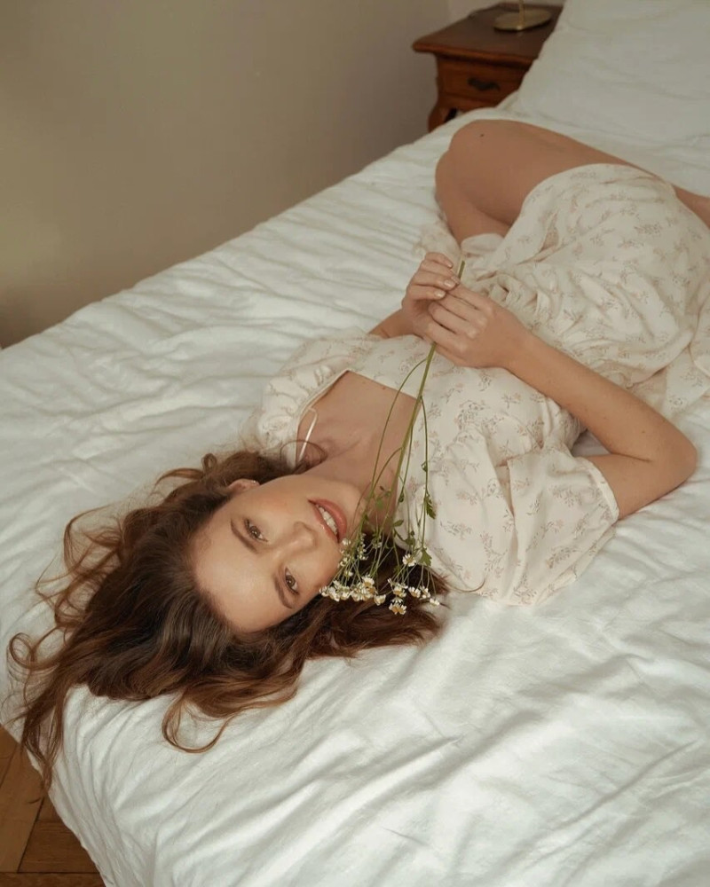 Natasha Kozyreva featured in  the ZimaLetto lookbook for Summer 2025
