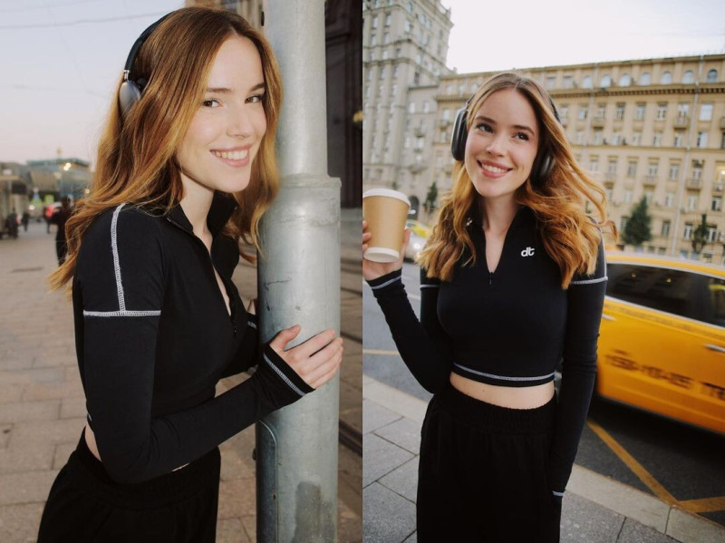 Natasha Kozyreva featured in  the Daytone Store lookbook for Autumn/Winter 2023