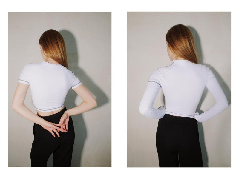 Natasha Kozyreva featured in  the Daytone Store lookbook for Autumn/Winter 2023