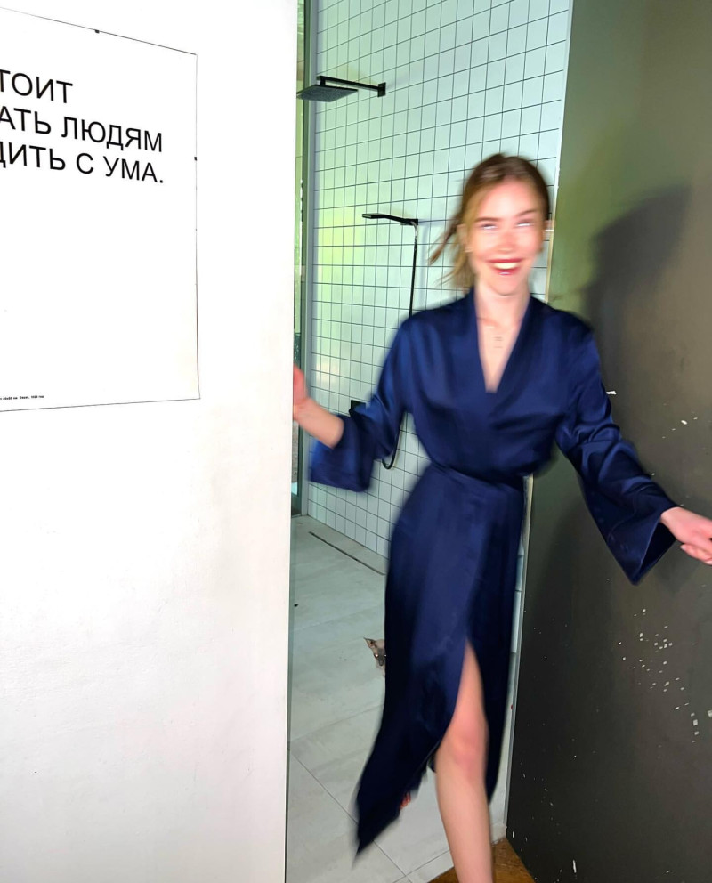 Natasha Kozyreva featured in  the Yanchevskaya lookbook for Summer 2022