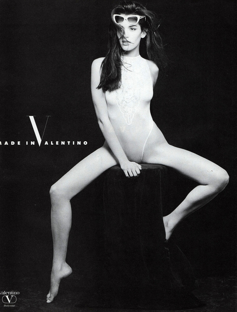 Valentino advertisement for Spring/Summer 1989