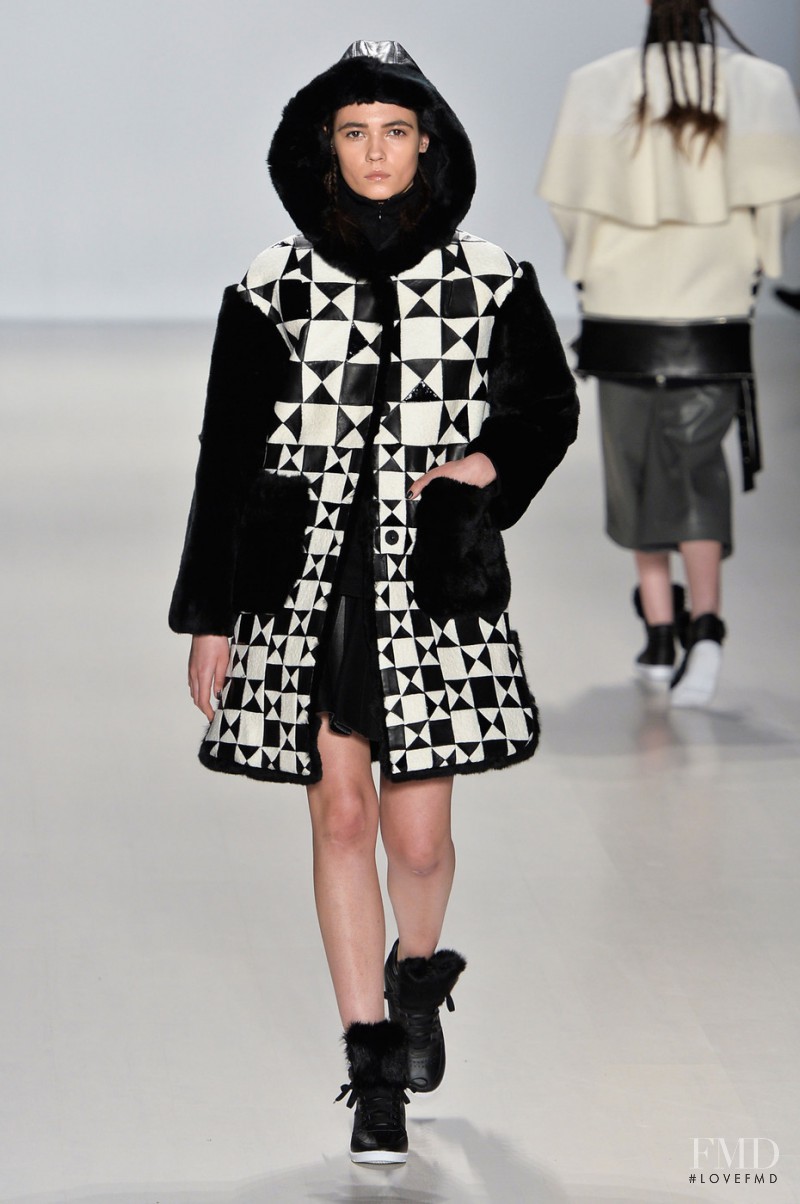 Dasha Khlynova featured in  the Concept Korea fashion show for Autumn/Winter 2014