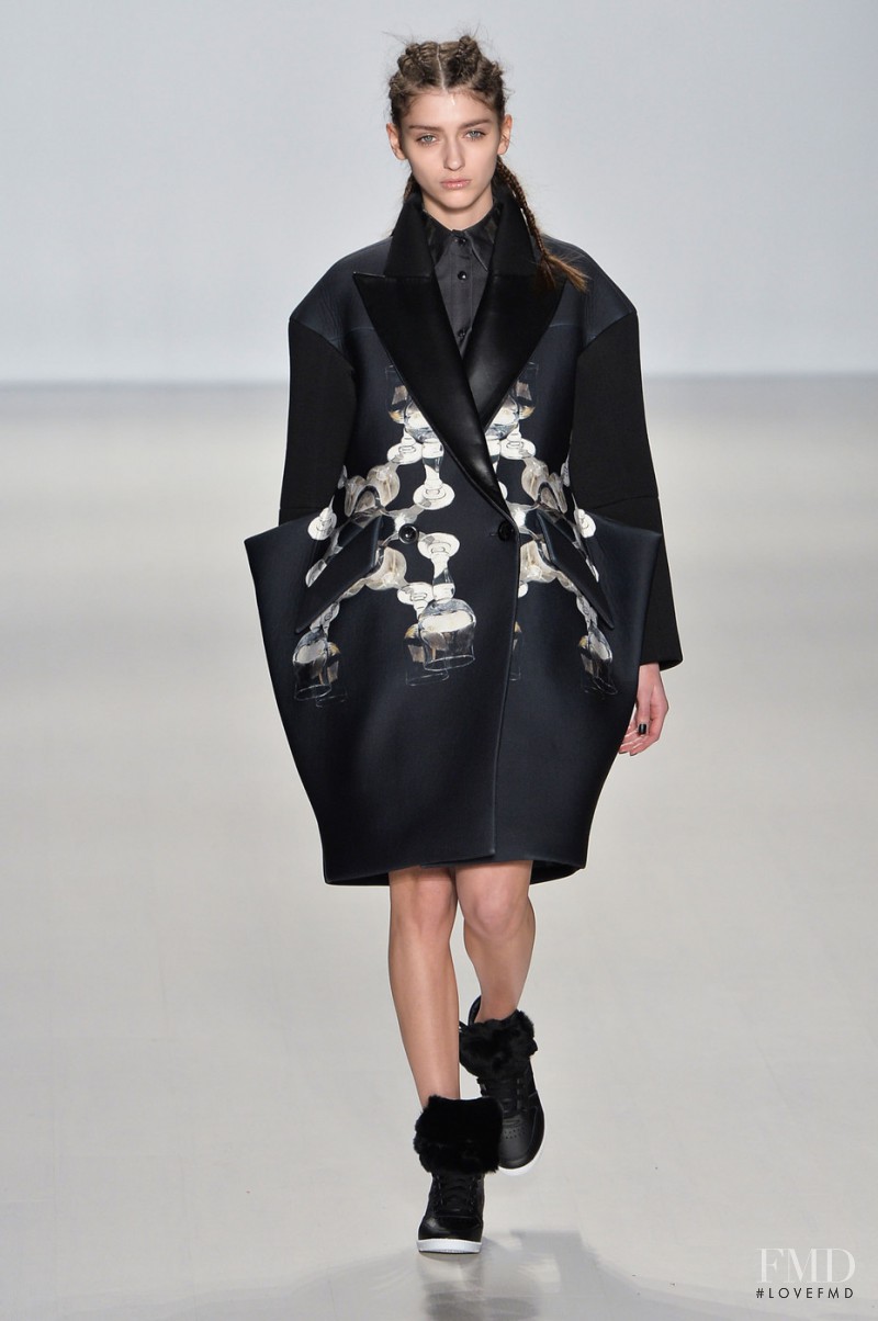 Alexandra Rudakova featured in  the Concept Korea fashion show for Autumn/Winter 2014