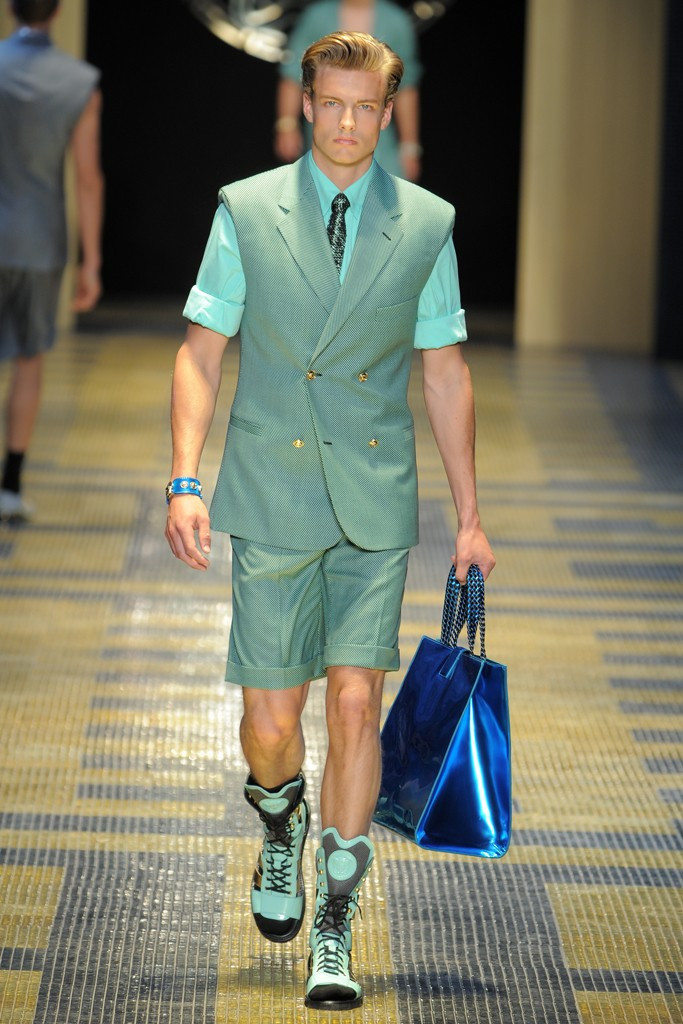 Versace fashion show for Spring/Summer 2013