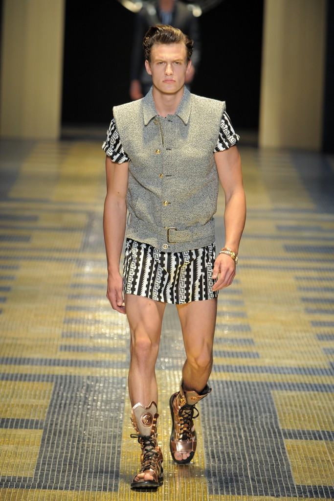 Versace fashion show for Spring/Summer 2013