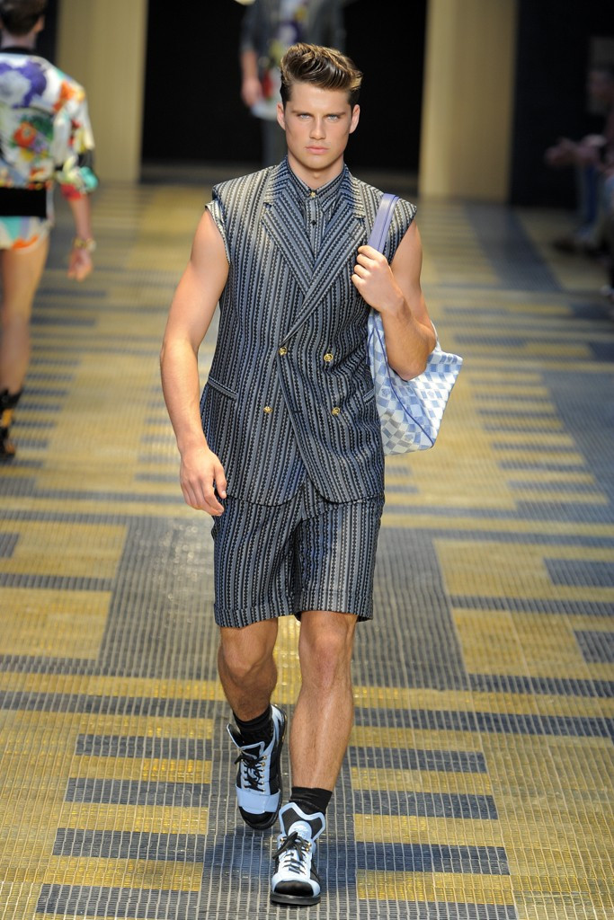 Versace fashion show for Spring/Summer 2013
