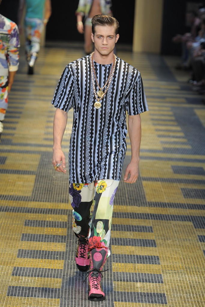 Versace fashion show for Spring/Summer 2013