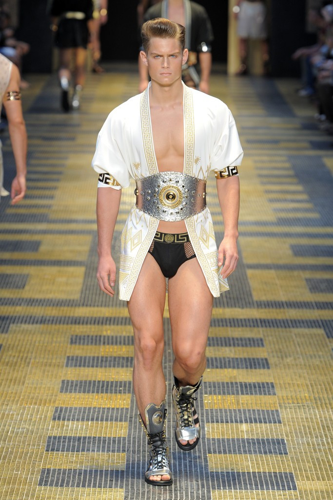 Versace fashion show for Spring/Summer 2013