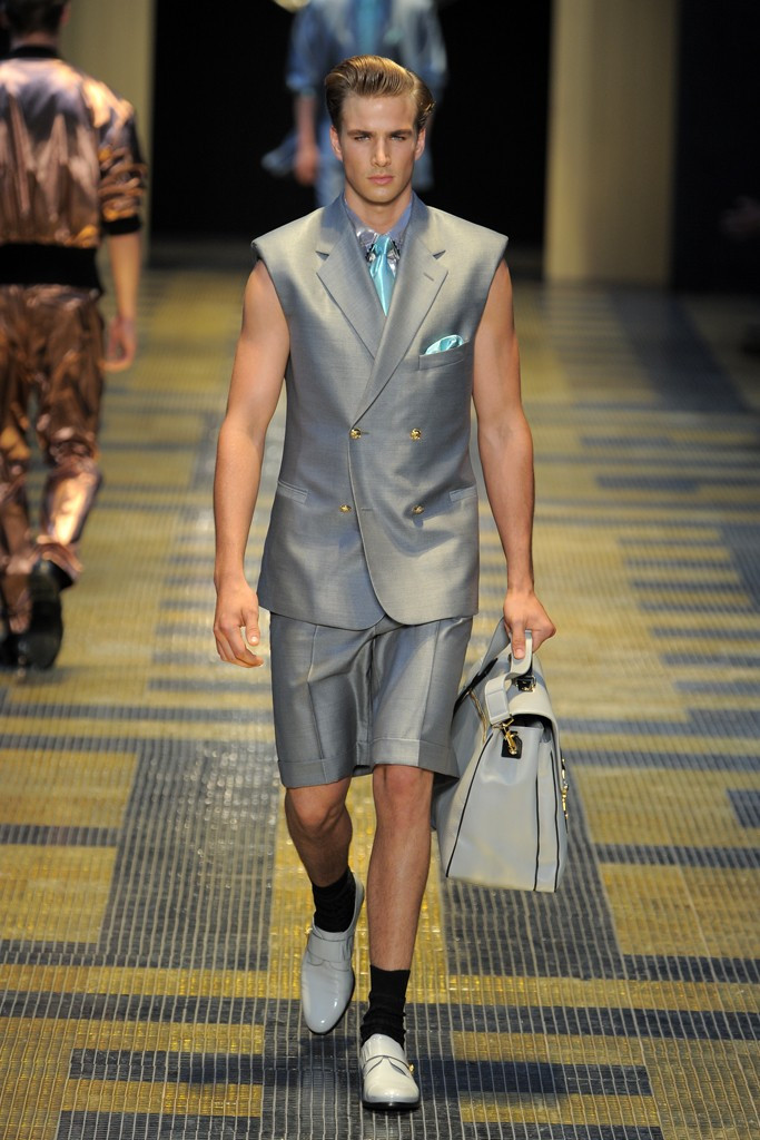 Versace fashion show for Spring/Summer 2013