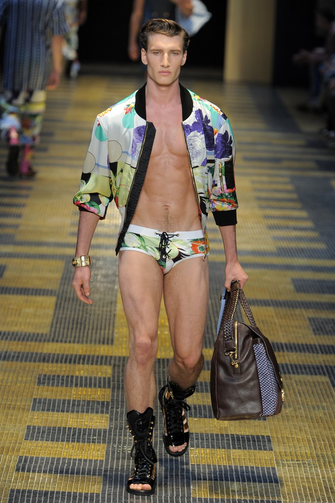 Versace fashion show for Spring/Summer 2013