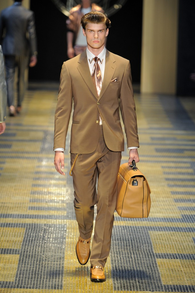 Versace fashion show for Spring/Summer 2013