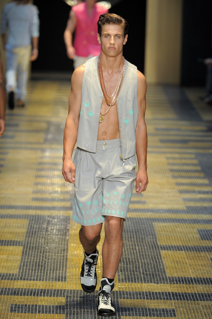 Versace fashion show for Spring/Summer 2013