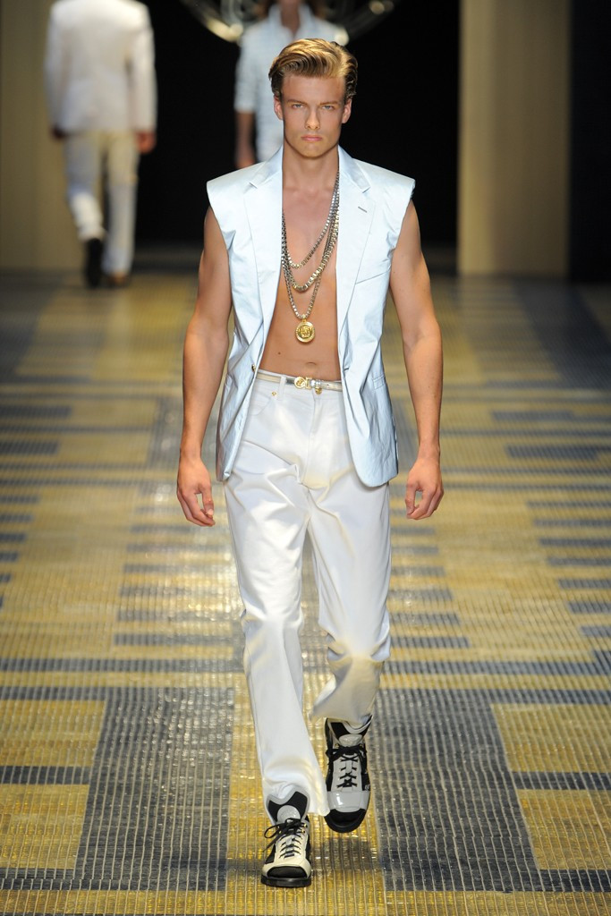 Versace fashion show for Spring/Summer 2013