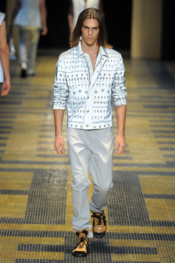 Versace fashion show for Spring/Summer 2013