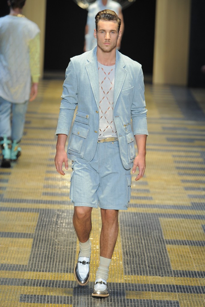 Versace fashion show for Spring/Summer 2013