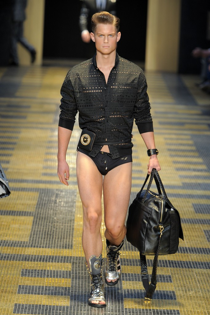 Versace fashion show for Spring/Summer 2013