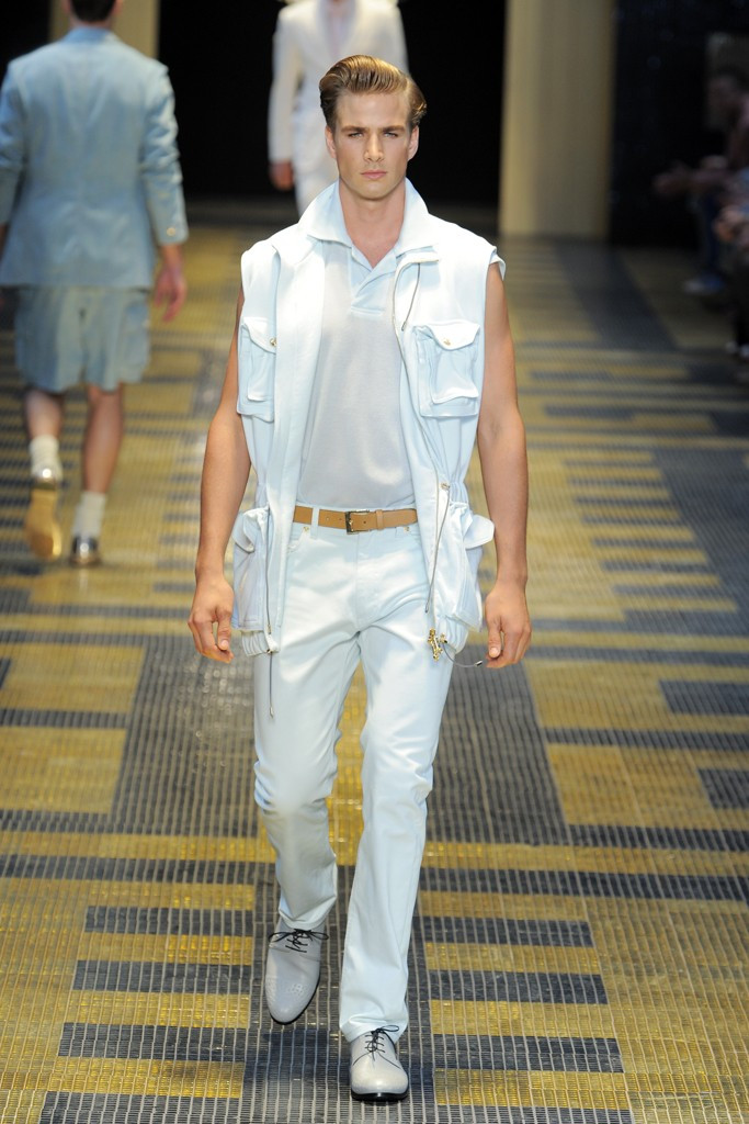 Versace fashion show for Spring/Summer 2013