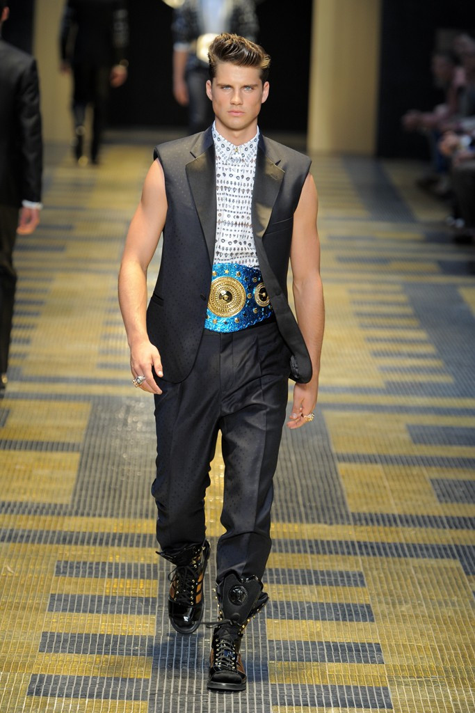 Versace fashion show for Spring/Summer 2013
