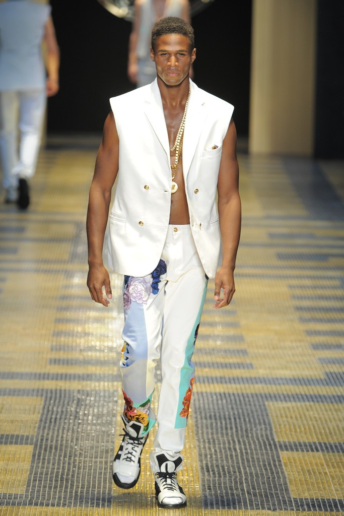 Versace fashion show for Spring/Summer 2013
