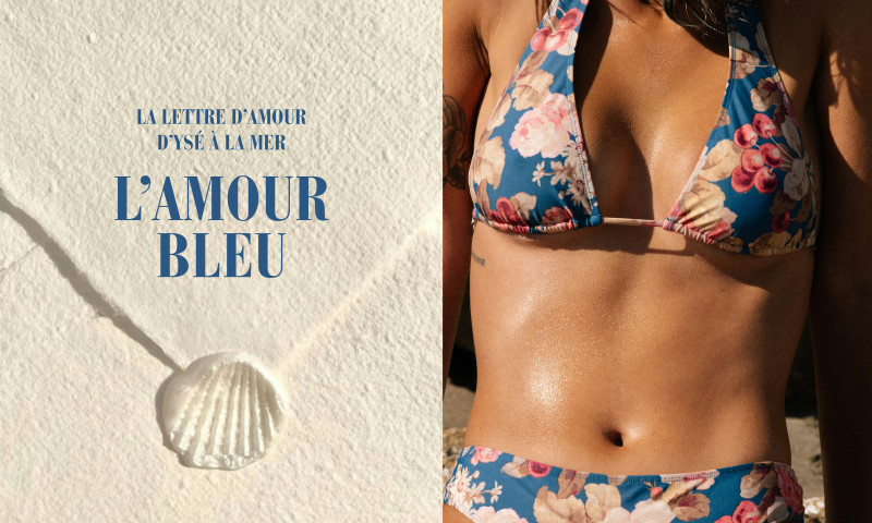 Malena Malu Spinzi featured in  the Yse Lingerie catalogue for Spring/Summer 2025