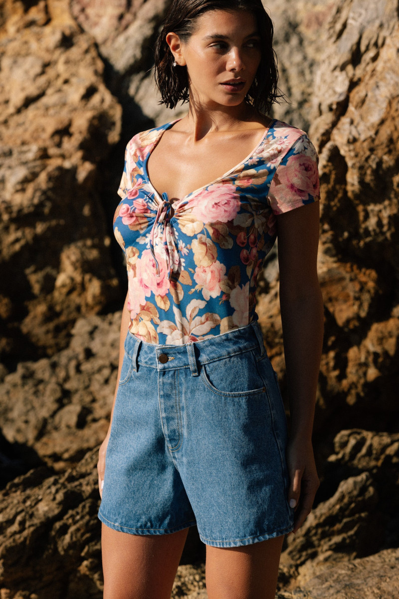 Malena Malu Spinzi featured in  the Yse Lingerie catalogue for Spring/Summer 2025