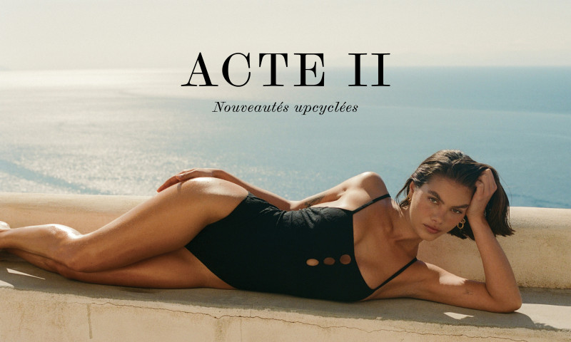 Malena Malu Spinzi featured in  the Yse Lingerie catalogue for Spring/Summer 2025