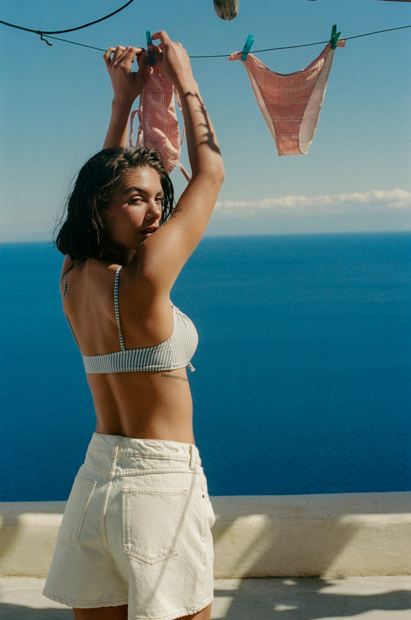 Malena Malu Spinzi featured in  the Yse Lingerie catalogue for Spring/Summer 2025