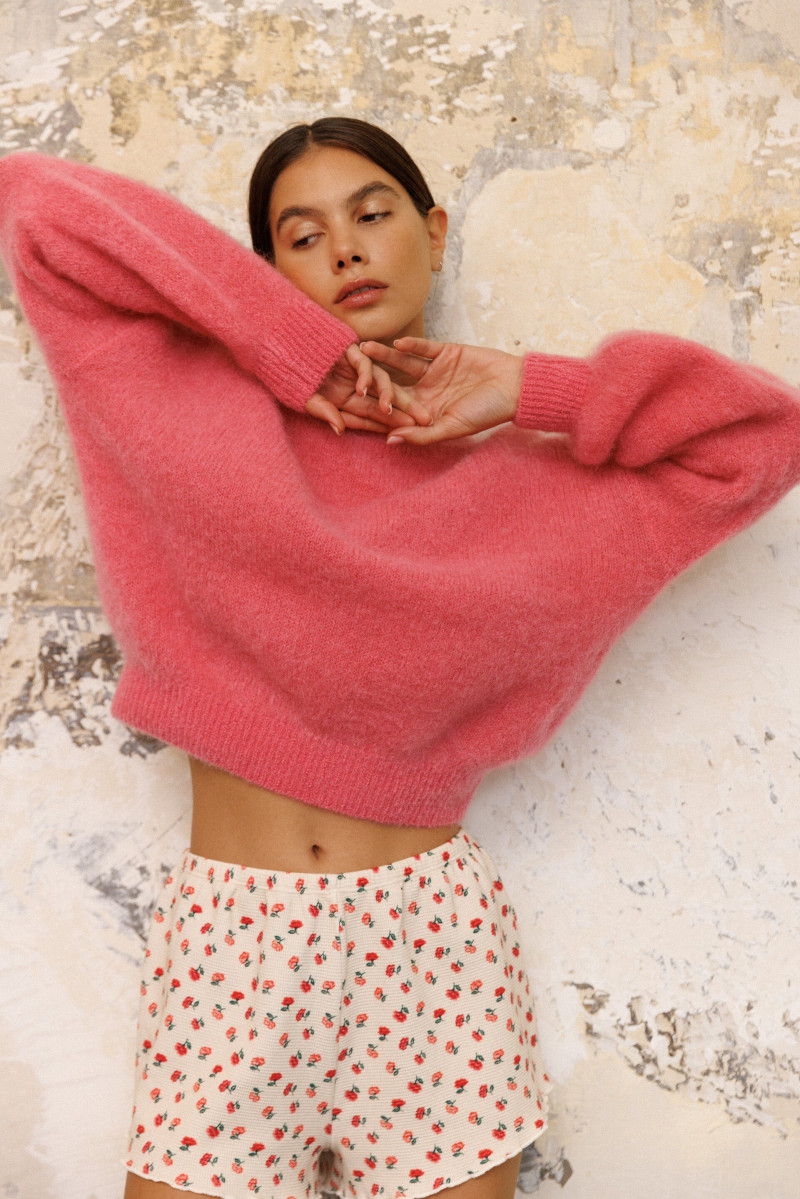 Malena Malu Spinzi featured in  the Yse Lingerie Lingerie catalogue for Spring/Summer 2025