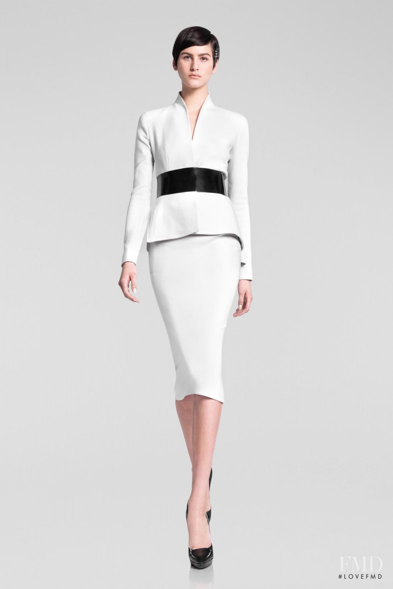 Athena Wilson featured in  the Donna Karan New York lookbook for Pre-Fall 2013
