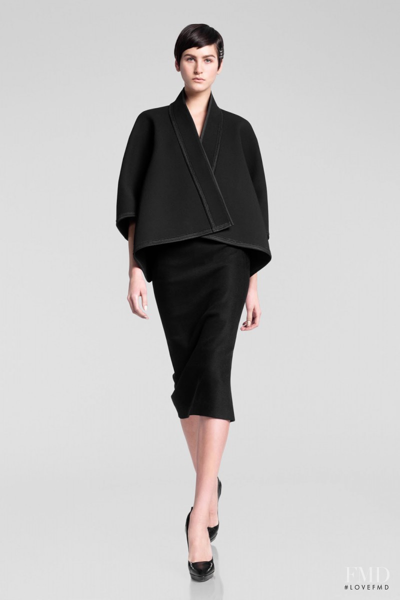 Athena Wilson featured in  the Donna Karan New York lookbook for Pre-Fall 2013