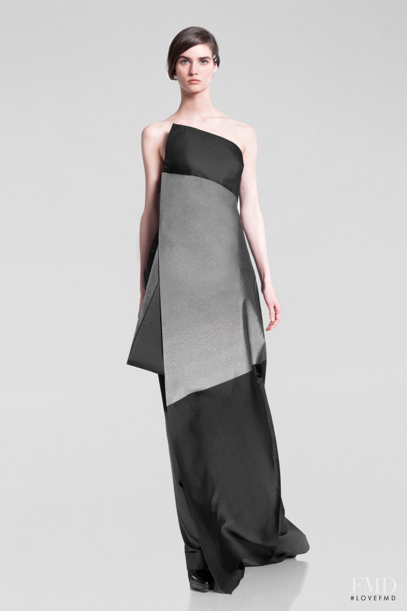 Manon Leloup featured in  the Donna Karan New York lookbook for Pre-Fall 2013