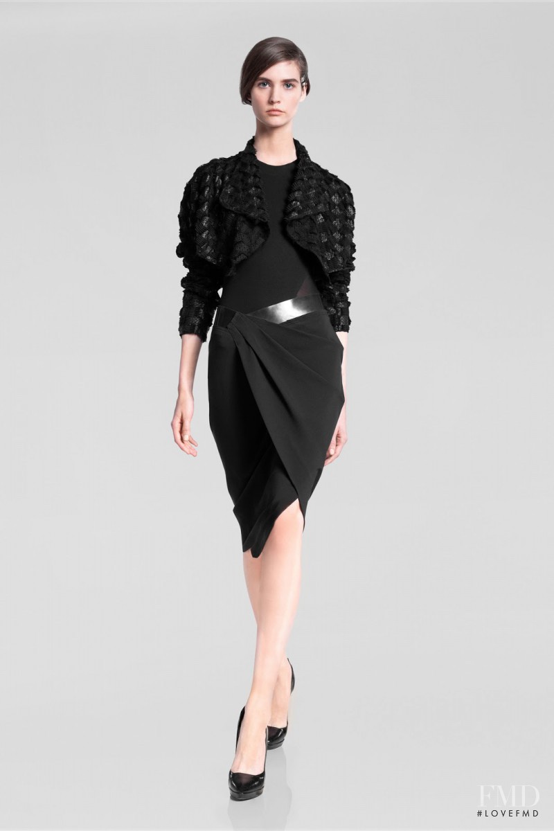 Manon Leloup featured in  the Donna Karan New York lookbook for Pre-Fall 2013