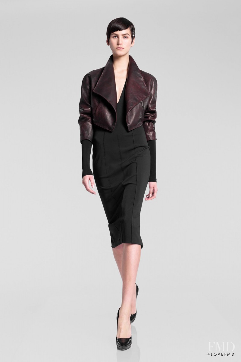 Athena Wilson featured in  the Donna Karan New York lookbook for Pre-Fall 2013