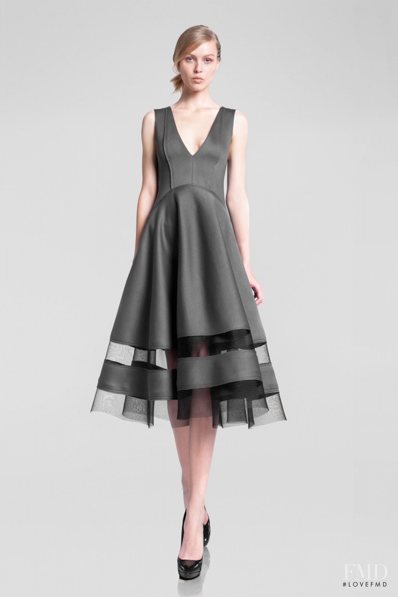 Natasha Remarchuk featured in  the Donna Karan New York lookbook for Pre-Fall 2013
