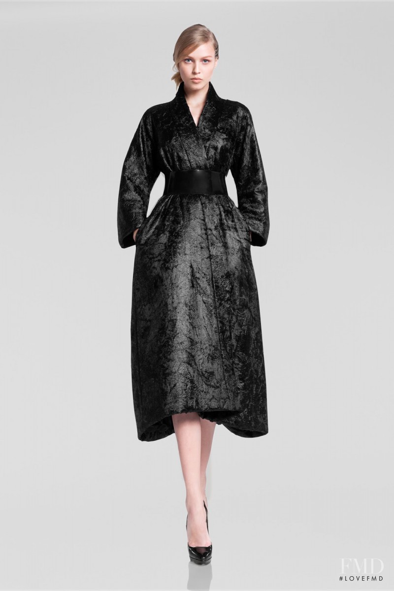 Natasha Remarchuk featured in  the Donna Karan New York lookbook for Pre-Fall 2013