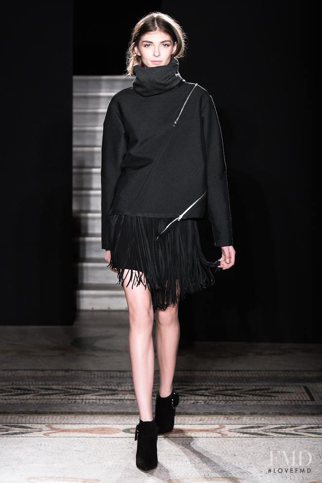 Anastasia Lagune featured in  the Jay Ahr fashion show for Autumn/Winter 2014