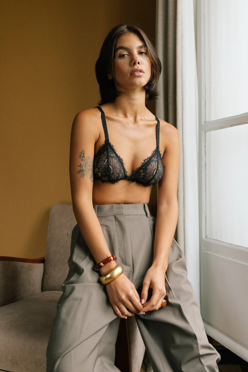 Malena Malu Spinzi featured in  the Yse Lingerie catalogue for Autumn/Winter 2024