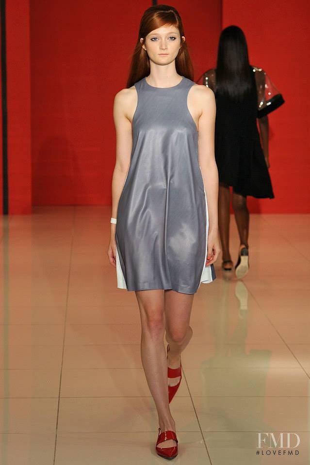 Sophie Touchet featured in  the Lisa Perry fashion show for Spring/Summer 2015