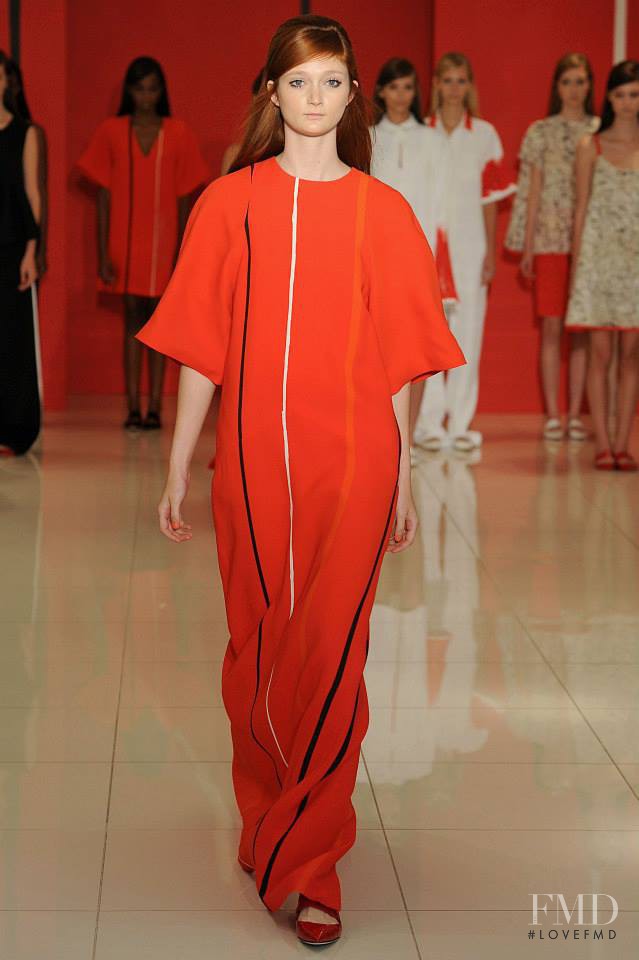 Sophie Touchet featured in  the Lisa Perry fashion show for Spring/Summer 2015