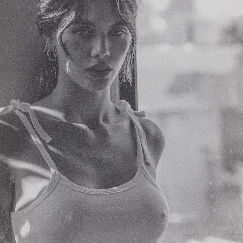 Malena Malu Spinzi featured in  the Bisovi advertisement for Spring/Summer 2024
