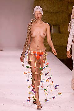 Arkadius fashion show for Spring/Summer 2001