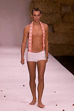 Arkadius fashion show for Spring/Summer 2001