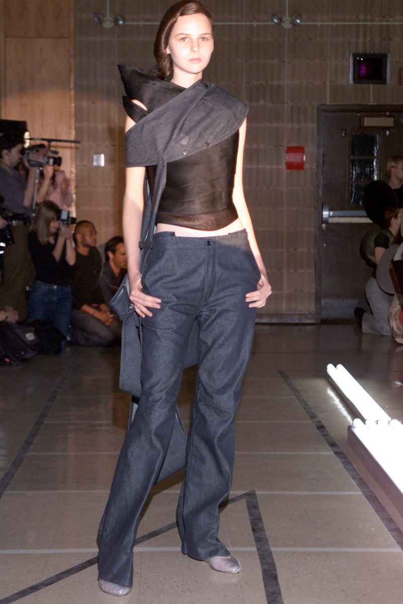 three As Four fashion show for Spring/Summer 2001
